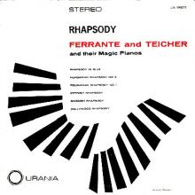 Ferrante & Teicher: Rhapsody  (Urania)